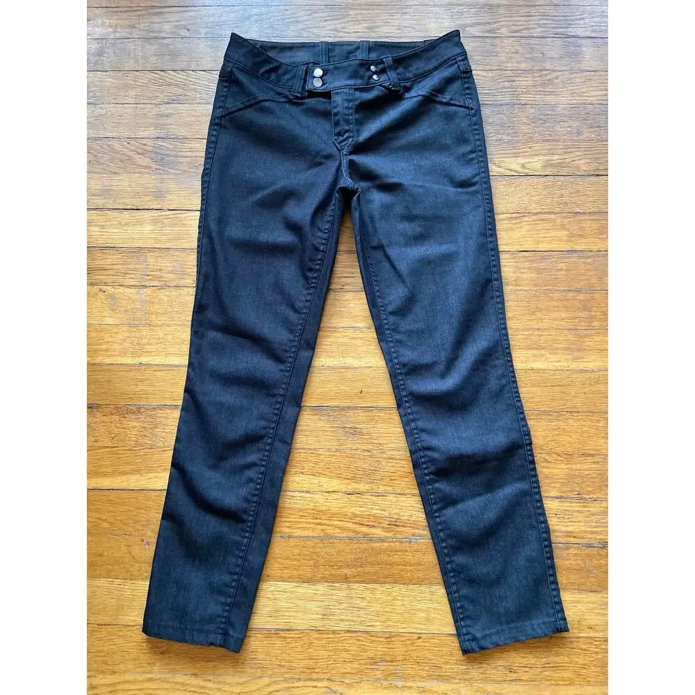 ECRU Low-Rise Camo/Black Reversible Stretch Pants sz 29